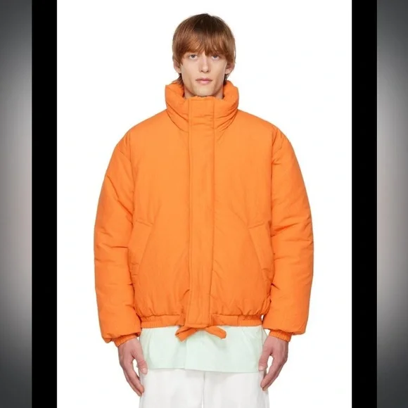 Acne studio Orange Puffer Jacket